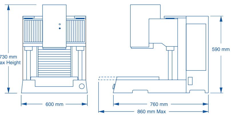 SmartScope Flash CNC 200影像測量系統(tǒng)--設(shè)備簡易圖