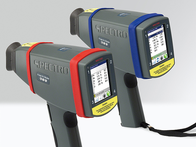 2 Versions of SPECTRO xSORT Handheld X-ray Fluorescence Spectrometer